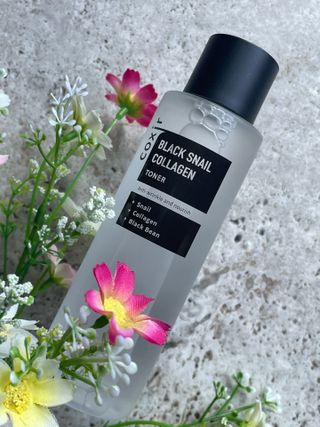 [Coxir] Black Snail Collagen Toner — 5점을 준 리뷰어가 2022년 8월 올린 사용 사진