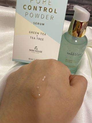 [THE SKIN HOUSE] Pore Control Powder Serum 50ml — 5점을 준 리뷰어가 2022년 5월 올린 사용 사진