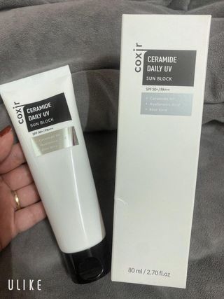 [Coxir] Ceramide Daily UV Sun Block — 5점을 준 리뷰어가 2022년 7월 올린 사용 사진