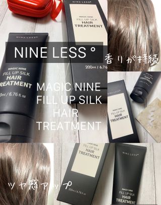 나인레스 매지나인 필 업 실크 트리트먼트 200ml 6.76 fl. 온스 유형에 남겨 — 5점을 준 리뷰어가 2022년 4월 올린 사용 사진