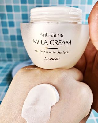 Jutanhak 안티에이징 멜라 크림 50ml / 1.69oz 잡티 &amp; 다크 스팟 케어 하이드레이팅 크림 — 5점을 준 리뷰어가 2023년 7월 올린 사용 사진