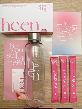 히엔 블루미, 핑크미 vetnam [heen] 핑크미 &amp; 블루미 — 5점을 준 리뷰어가 2023년 3월 올린 사용 사진