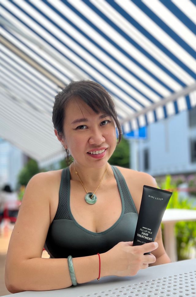 나인레스 매지나인 필 업 실크 트리트먼트 200ml 6.76 fl. 온스 유형에 남겨 리뷰 사진
