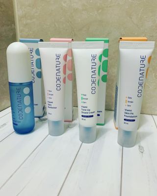 코드네이처 비아미 퍼펙트 케어 4종 — 5점을 준 리뷰어가 2021년 9월 올린 사용 사진