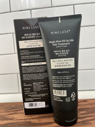 나인레스 매지나인 필 업 실크 트리트먼트 200ml 6.76 fl. 온스 유형에 남겨 — 5점을 준 리뷰어가 2022년 6월 올린 사용 사진