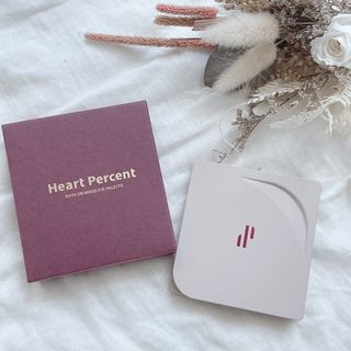 하트퍼센트 Heart Percent Dote on Mood Eye Palette CHERRY-LIKE FACETS — 5점을 준 리뷰어가 2021년 11월 올린 사용 사진