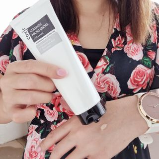 COXIR 블랙 스네일 콜라겐 크림 50ml &amp; 세라마이드 마이크로 더마 클렌저 120ml — 5점을 준 리뷰어가 2021년 8월 올린 사용 사진