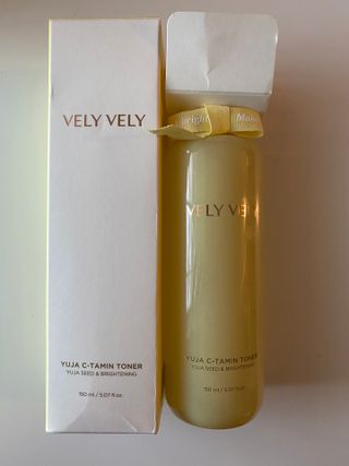 VELY VELY Yuja C-Tamin Toner — 5점을 준 리뷰어가 2021년 4월 올린 사용 사진