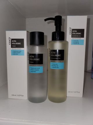 Ultra Hyaluronic Cleansing Oil + Toner — 5점을 준 리뷰어가 2021년 8월 올린 사용 사진