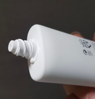 바노바기 코스메틱 바노바기 밀크씨슬 리페어 시카 폼 클렌저 플러스 120ml + 선스크린 플러스 50ml — 5점을 준 리뷰어가 2023년 8월 올린 사용 사진