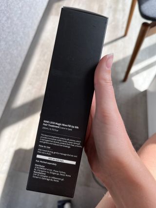 나인레스 매지나인 필 업 실크 트리트먼트 200ml 6.76 fl. 온스 유형에 남겨 — 4점을 준 리뷰어가 2022년 6월 올린 사용 사진