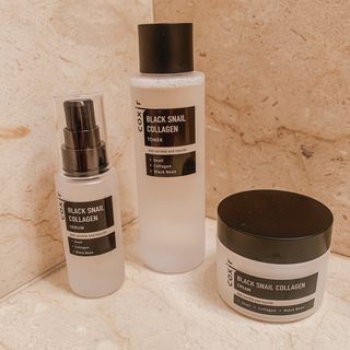 Black Snail Collagen Trio Set [Toner, Serum and Cream] — 4점을 준 리뷰어가 2021년 8월 올린 사용 사진