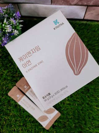 [쿠누트라] K・ENZYME 아연 카카오/3gx30 파우더 스틱 — 5점을 준 리뷰어가 2022년 7월 올린 사용 사진