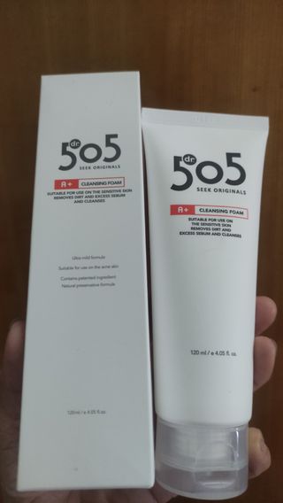 닥터505 APLUS 클렌징폼 — 5점을 준 리뷰어가 2021년 7월 올린 사용 사진
