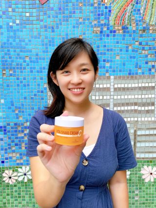 [THE SKIN HOUSE] Vita Snail Cream — 4.5점을 준 리뷰어가 2022년 11월 올린 사용 사진