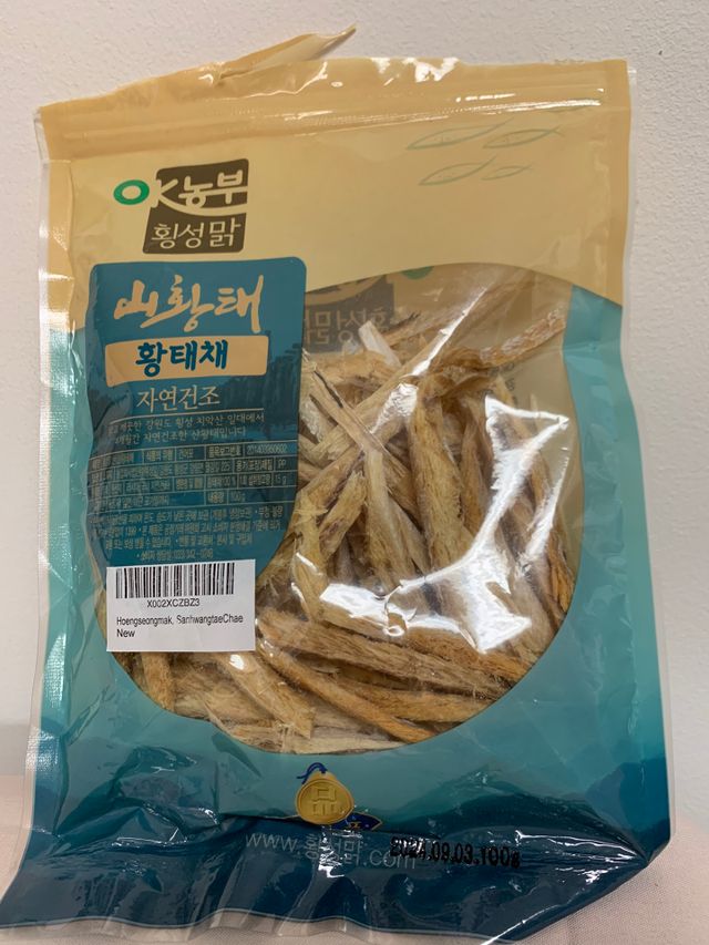 농업회사법인횡성맑 황태채 리뷰 사진