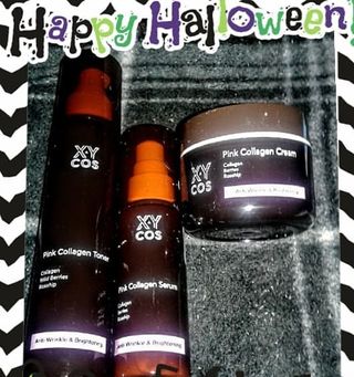 Pink Collagen Line [Toner, Serum, Cream] — 5점을 준 리뷰어가 2021년 10월 올린 사용 사진