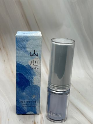 산심 명연수 멀티 스틱 밤 0.38oz 수분 스틱 집중 주름 케어 — 3.5점을 준 리뷰어가 2022년 11월 올린 사용 사진