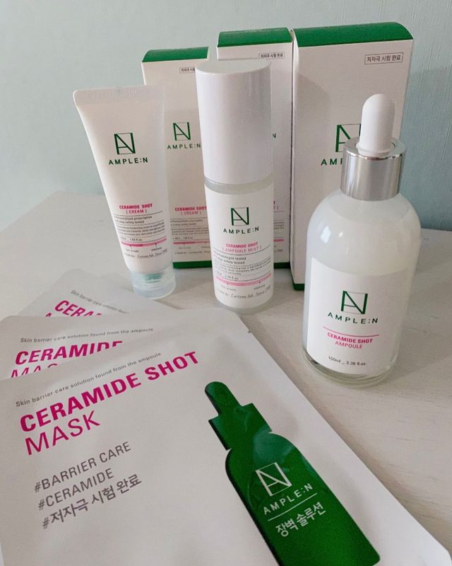 앰플엔 세라마이드샷 앰플 100ml 리뷰 사진