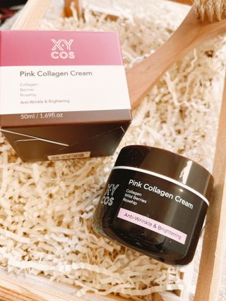 Pink Collagen Line [Toner, Serum, Cream] — 5점을 준 리뷰어가 2021년 10월 올린 사용 사진