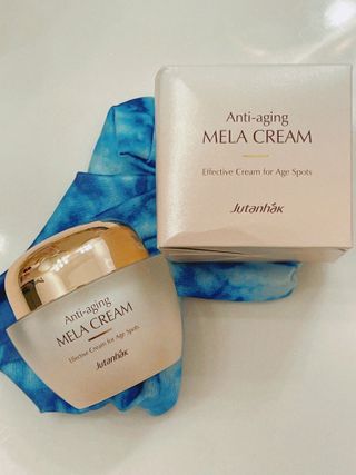 Jutanhak 안티에이징 멜라 크림 50ml / 1.69oz 잡티 &amp; 다크 스팟 케어 하이드레이팅 크림 — 5점을 준 리뷰어가 2022년 11월 올린 사용 사진