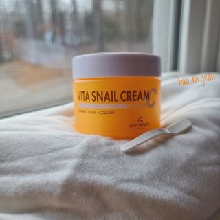 [THE SKIN HOUSE] Vita Snail Cream — 5점을 준 리뷰어가 2022년 2월 올린 사용 사진