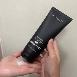 나인레스 매지나인 필 업 실크 트리트먼트 200ml 6.76 fl. 온스 유형에 남겨 — 5점을 준 리뷰어가 2022년 1월 올린 사용 사진