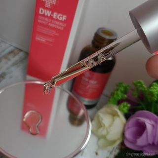 이지듀 이지 듀 DW-EGF 더블 시너지 모이스트 / 퍼밍 앰플 — 5점을 준 리뷰어가 2021년 3월 올린 사용 사진