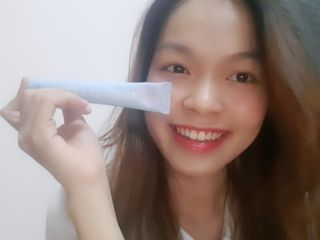 제주인디 렛잇쿨 폴리인디고 진정 리파인 크림 — 5점을 준 리뷰어가 2021년 6월 올린 사용 사진