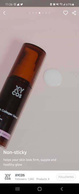 Pink Collagen Line [Toner, Serum, Cream] — 3점을 준 리뷰어가 2021년 9월 올린 사용 사진