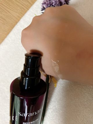 Rich Salon Morocco Argan Oil Serum 사라나라, 리치 살롱 모로코알 건 오일 세럼 — 5점을 준 리뷰어가 2023년 5월 올린 사용 사진