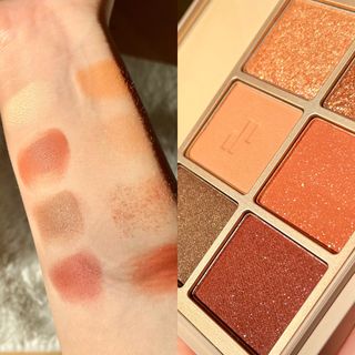 하트퍼센트 Heart Percent Dote on Mood Eye Palette VERMILION FACET — 4.5점을 준 리뷰어가 2021년 11월 올린 사용 사진