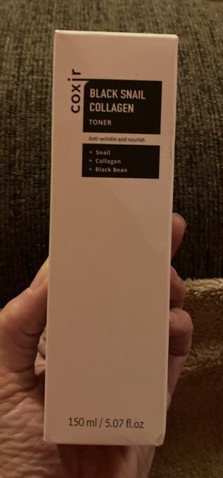 [Coxir] Black Snail Collagen Toner — 5점을 준 리뷰어가 2021년 12월 올린 사용 사진