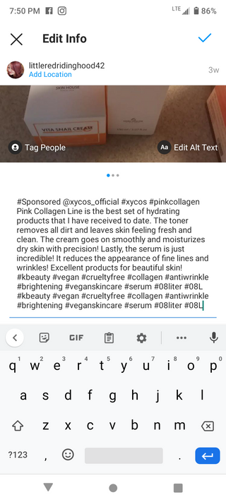 Vita Snail Trio Set [First Essence, Cream, Gel Cleanser] — 4점을 준 리뷰어가 2021년 10월 올린 사용 사진
