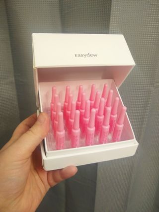 이지듀 리더마 마스터 앰플 1ml x 20 바이알 — 5점을 준 리뷰어가 2021년 4월 올린 사용 사진