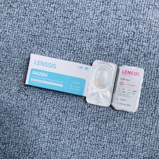 [렌시스] 이에베도 블루 베도 사용할 자연스럽게 익숙해 지 카라 콘 # 에이 린 시리즈 1 개월 용 컬러 4 색 — 5점을 준 리뷰어가 2021년 6월 올린 사용 사진