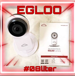 온습도 모니터와 스마트 리모컨이 탑재된 EGLOO cam S4 1080P Wi-Fi 스마트 카메라 — 4.5점을 준 리뷰어가 2021년 6월 올린 사용 사진