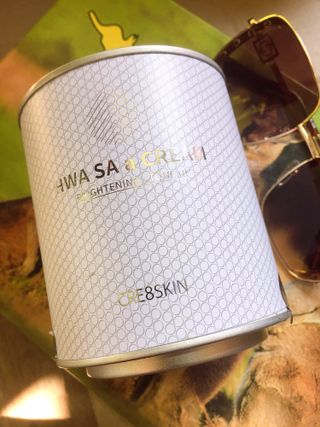 CRE8SKIN(크리에이트스킨) 화사한크림 — 5점을 준 리뷰어가 2022년 4월 올린 사용 사진
