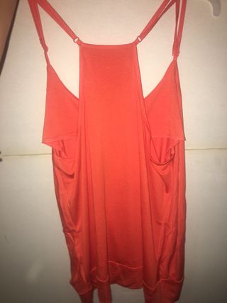 noflik 민소매 스트랩 블라우스-Dressy Tops Summer Spaghetti Strap Tank Tops — 5점을 준 리뷰어가 2021년 7월 올린 사용 사진