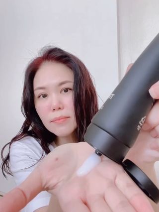 나인레스 매지나인 필 업 실크 트리트먼트 200ml 6.76 fl. 온스 유형에 남겨 — 3.5점을 준 리뷰어가 2022년 1월 올린 사용 사진