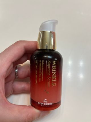 [The Skin House] Wrinkle Supreme Serum — 4점을 준 리뷰어가 2022년 10월 올린 사용 사진