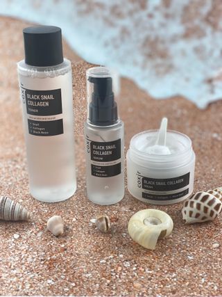 Black Snail Collagen Trio Set [Toner, Serum and Cream] — 5점을 준 리뷰어가 2021년 8월 올린 사용 사진