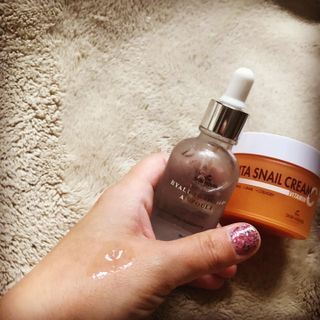 Vita Snail Cream + Hyaluronic 6000 ampoule — 4점을 준 리뷰어가 2021년 8월 올린 사용 사진