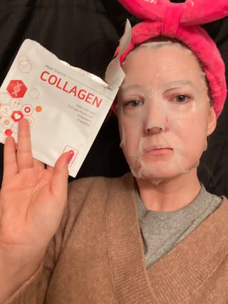 트리티스 [Treatis] Facial Sheet Mask — 5점을 준 리뷰어가 2021년 2월 올린 사용 사진