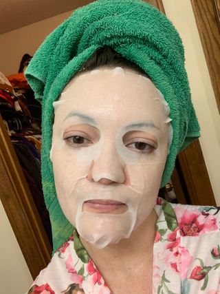 트리티스 [Treatis] Facial Sheet Mask — 4점을 준 리뷰어가 2021년 2월 올린 사용 사진