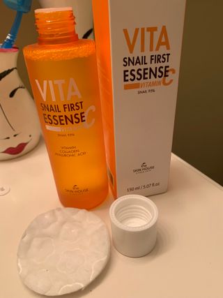 [THE SKIN HOUSE] Vita Snail First Essence — 5점을 준 리뷰어가 2022년 2월 올린 사용 사진