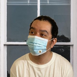 르무통 스피치 버블 아로마 마스크 패치 — 5점을 준 리뷰어가 2021년 4월 올린 사용 사진