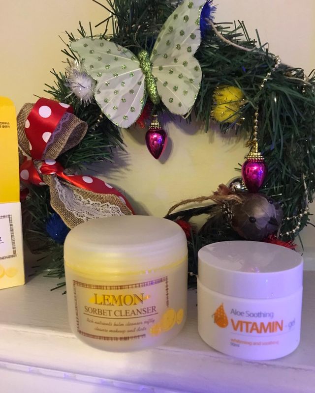 [THE SKIN HOUSE] Lemon Sorbet Cleanser, Aloe Soothing Vitamin Gel 리뷰 사진