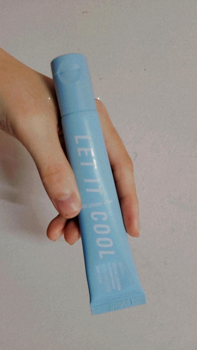 렛잇쿨 폴리인디고 진정 리파인 크림 리뷰 사진
