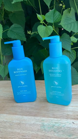 TS 블루에디션(샴푸200ml+바디워시200ml SET) — 4.5점을 준 리뷰어가 2023년 6월 올린 사용 사진